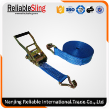 Customized Ratchet Tie Down Strap with Flat Snap Hook